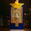Pintura decorativa Thangka Tíbet impresión dorada 35*20cm una variedad de actividades opcionales para formar pintura de Buda Thangka