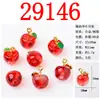 Brinquedo de Comida Maçã Colorida Realista Tridimensional Pingente de Fruta Brincos Doces Fofos Feitos à Mão Pulseira Acessórios DIY