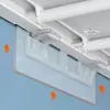 Soportes de Pasador Adhesivos para Estantes Sin Rastro, Soportes Adhesivos para Estantes de Gabinetes y Armarios Sin Taladro, Soportes para Capas de Partición, Soportes de Soporte Fijo