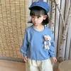 Duducream2026 Primavera Nueva Ropa Infantil Oso Pequeño Sudadera para Niña Suéter para Bebé Top Venta al por Mayor