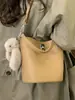 Bolsos Pequeños de Alta Gama de Moda para Mujer Este Año 2026 Nuevo Versátil Retro Hombro Cruzado Bolso Madre-Hija Bolso Cubo Moda