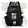 Mochila de mercancía del Dios Maligno Moran, mochila estilo anime 2D del equipo del hospital Wang Qing Han Yu para estudiantes hombres y mujeres, moderna