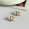 Brincos de Folha Esmaltada 2025 Novo Estilo Quente Brincos Pequenos Doces Luxo Acessível Estilo Europeu e Americano de Alta Qualidade Brincos Retrô