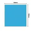 Hoja de Silicona de Alta Conductividad Térmica Disipación de Calor Almohadilla Térmica Laptop Tarjeta Gráfica Memoria 3W-18W Almohadilla de Grasa de Silicona Almohadilla Térmica