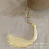 Suministro Directo de Fábrica Xiangyun Colgante Borla Persecución de la Luna Estilo Chino Hanfu Cheongsam Colgante Bolsas Abanico Colgante Colgante para Coche