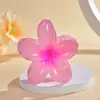 Grampo de Cabelo Flor de Bauhinia Ovo Amazon Transfronteiriço Presilha de Cabelo Traseira Feminina Grampo Tubarão Joia para Cabelo Acessórios de Cabelo