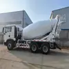 Exportação Robusta Howo Tx Euro 3 Euro 5 Caminhão Misturador de Concreto de 8-12 Metros Cúbicos Caminhão Tanque de Mistura de Cimento de 10m³