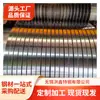 TISCO aço inoxidável 430 tira de aço laminada a frio corte de chapa pequena 430 tira de aço semi-dura Kaiping corte longitudinal de chapa Rebarbação