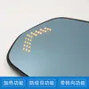 Ycl es Adecuado para Honda 15-20 Vezel Hrv Espejo Retrovisor de Ángulo Amplio Modificado con Intermitente Secuencial