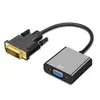 Convertidor Dvi a Vga Cable Dvi24+1 a Vga de Alta Definición Cable Dvi a Vga Cable Adaptador Dvi-D a Vga