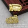 Hebilla de presión para joyería DIY después del paso de presión retención de color 14*10mm golondrina Sapo Dorado hebilla antigua Cabeza de hebilla borla para pasador B2053