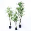 Árvore de simulação planta bonsai planta em vaso shopping center escritório sala de estar decoração flor flor artificial planta verde banana de viajante atacado