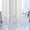 Em estoque 50ml 100ml 200ml Frasco de Aromaterapia Quadrado Plano com Tampa de Baioneta Flor Flutuante Aromaterapia Doméstica Sem Fogo Frasco de Volatilização