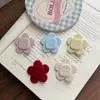 Pinzas para el pelo súper lindas de estilo coreano, versátiles con letras y flores, pinzas de pico de pato, accesorios para el pelo de moda en Xiaohongshu, para flequillo y cabello lateral