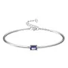 Pulsera de Trébol de Cuatro Hojas Chapada en Oro de 18 Quilates de Acero de Titanio, Simple, Nicho, Elegante, Pulsera de Alta Gama, Elegante, Lujo Accesible y Joyería Personalizada