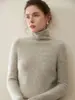 ¡Casual y de Alta Gama! Suéter Elegante de Cachemira para Mujer de Otoño e Invierno Suéter de Cachemira Holgado Versátil con Cuello de Pila para Mujer