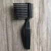 Peine para Peluquería de Hombre, Peine Degradado, Peine para Pompadour, Peine con Mango Largo para Máquina Cortapelos, Peine para Peinar el Cabello, Transfronterizo