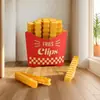 Caixa de armazenamento magnética fofa para geladeira McDonald's com ímãs na parte de trás e sem necessidade de furar, caixa de armazenamento de cozinha montada na parede