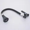 Grifo Frío Único Horizontal Negro Universal de Comercio Exterior Grifo de Cocina Empotrado en Pared Grifo Multifunción Montado en Pared