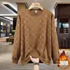 Moletom Masculino de Manga Longa com Forro de Lã, Novo Estilo Primavera/Outono, Corte Solto, Tamanho Grande, Roupas Masculinas Modernas e Tendência, Camiseta de Base