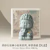 Inciensario Zen Tathagata de Piedra Arenisca Verde de Fábrica Línea Inciensario Fragante Decoración Zen de Escritorio para Salón de Té Estufa de Incienso Avanzada Soporte para Incienso