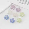 [Luminoso] Años Dorados 1.5 Patrón de Agujero Recto Estrella de Cinco Puntas Cadena Luminosa Transparente de Cuentas Paquete de Materiales para Bricolaje