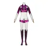 Traje de cosplay Raven Titan Starfire transfronteiriço, macacão justo, traje de cosplay, traje de palco estilo anime, conjunto de roupa de performance