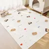 Tapete para chão de pet é à prova de som, absorve impacto, à prova d'água, antiderrapante, resistente ao desgaste, fácil de limpar, ecológico, sem odor e pode ser personalizado para casa ou pet shops