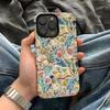 17Air Popular Transfronterizo Bordado de Imitación Manzana 15 Funda de Película de Doble Capa iPhone 16Pm Funda de Teléfono Corte de Papel Tridimensional 1