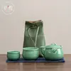 Taza de Té Celadón Hengjun, Taza de Maestro, Taza de Té Kung Fu de Cerámica que Atrae la Fortuna, Taza Individual Personal de Gama Alta para Hombres
