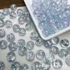 30 Cores 8-10MM Contas de Vidro Rachado Gelo Rachado Contas Esmaltadas Alma de Gelo Contas Soltas para DIY Joias Miçangas