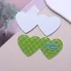 Estampa Xadrez Fresca Verde Patch Acrílico DIY Presilha Lateral Acessório de Cabelo Ímã de Geladeira Corrente para Celular Sapato Crocs