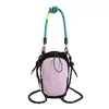 Bolso para teléfono moderno y genial, bolso de hombro para viajes al aire libre, nuevo modelo 2026, minibolso cruzado color block, monedero de cordón de moda