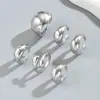 Joias Femininas Europeias e Americanas de Venda Quente Transfronteiriças, Anéis Abertos Geométricos Assimétricos, Anéis Versáteis de Metal de Alto Padrão