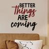 Pegatinas de pared con frases en inglés coloridas dormitorio sala de estar hogar pared pintura autoadhesiva generación transfronteriza AliExpress