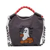 Bolsa Sencilla Bordada Estilo Japonés para Mujer, Bolso de Hombro Versátil para el Trabajo, Lindo Bolso de Mano Portátil de Dibujos Animados de Nicho y Bolso Cruzado