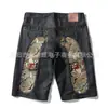 Jeans Lavados Retro Americanos Estilo Hip-Hop Callejero Estampados Pantalones de Pierna Recta 2026 Primavera y Otoño Nuevo Estilo Transfronterizo