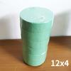 Cuenco cilíndrico de barro con flores frescas de 12 cm, disponible al por mayor, con material de embalaje redondo, inserto de barro con flores secas, absorbente y fuerte con forma de flor.