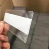Etiquetas de Precio Especiales para Mascotas con Forma Personalizada para Supermercados, Tiras de Precio de Plástico de Alta Transparencia, Etiquetas de Precio de Producto, Etiquetas con Soporte en Forma de U con Adhesivo