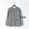 Ropa de Invierno para Mujer de Coral Fleece, Parte Superior de Pijama de Franela Cálida con Forro de Fleece para Parejas de Hombres, una Pieza Engrosada y Cálida