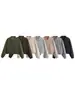 Comercio Exterior Transfronterizo Corta Holgada Chaqueta de Béisbol Abrigo Mujer Cuello Redondo Un Botón Elástica Acanalada Casual Suave Material Chaqueta