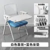 Cadeira de treinamento cadeira dobrável confortável para longos períodos sentados cadeira de conferência cadeira de escritório cadeira com encosto simples com prancheta prancheta cadeira de conferência