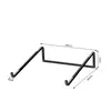 Soporte Plegable de Aleación de Aluminio Personalizado para Laptop, Elevador de Escritorio, Almacenamiento Plegable, Refrigeración, Soporte para Tablet, Fábrica