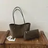 Bolso tote de ante vintage Melard, gran capacidad, estilo mujer, nueva colección 2026, versátil y adecuado para ir al trabajo, bolso de hombro