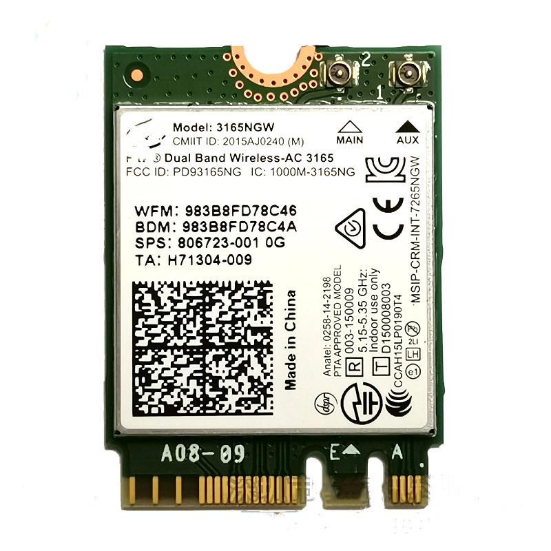 Intel r dual band wireless ac 3165. Intel r dual band wireless ac 3165