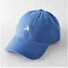 Gorra de Béisbol de Color Sólido con Bordado de Letra Tridimensional, Top Suave para Hombres y Mujeres, Gorra Simple Casual Versátil con Visera de Pato