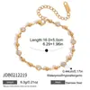 Pulsera de Acero Inoxidable Irregular Estilo Europeo y Americano Elegante y Silenciosa para Mujer, Diseño Minimalista de Nicho, Joyería Geométrica Creativa al por Mayor