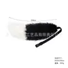 Pinza para el Pelo de Zorro de Cola Larga y Pelo Largo de Halloween Transfronteriza, Adorno Esponjoso para Fiesta de Disfraces Cosplay