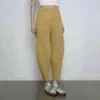 Pantalones Cortos de Sarga de Moda Nueva Estilo Coreano y Japonés Serie Plisada Pantalones Harem de Temperamento de Diosa Urbana para Mujer