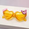 Nuevas Gafas de Sol de Amor para Niños 2025 Protección Solar para Niñas Gafas de Color Caramelo Gafas de Sol Lindas de Moda para Niñas Pequeñas